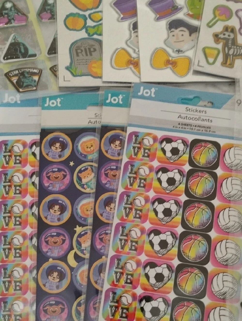 Hundreds Of Stickers